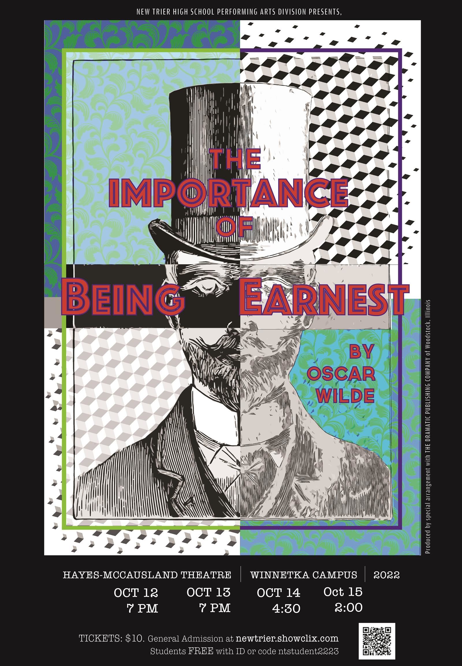Importance of Being Earnest poster
